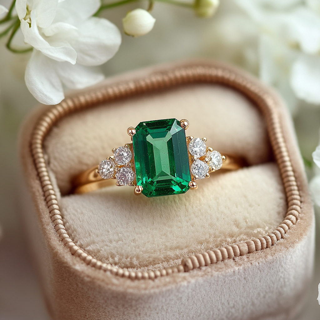 Emerald Engagement Ring Trends