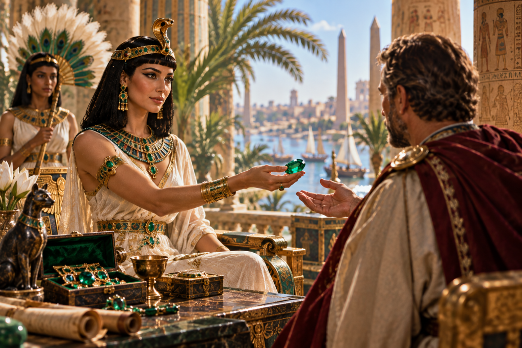 Cleopatra and Emeralds